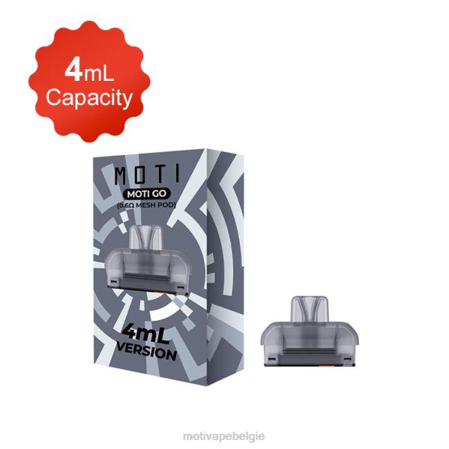 MOTI Go Pro hervulbare peulen (pak van 2) MOTI vape flavors België - DF4X120