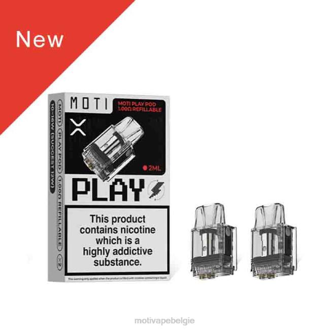MOTI Play pod 1,00 ohm navulbaar 1 st MOTI vape for sale - DF4X121