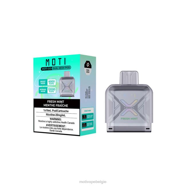 MOTI Go Pro wegwerpbare capsule Frisse munt MOTI vape for sale - DF4X91