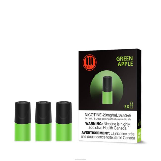 MOTI klassieke peulen groene appel MOTI vape pods - DF4X103