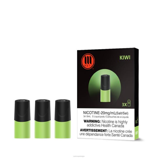 MOTI klassieke peulen kiwi MOTI vape flavors België - DF4X100