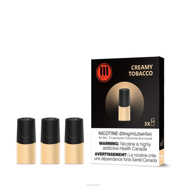 MOTI klassieke peulen romige tabak MOTI vape kit België - DF4X106