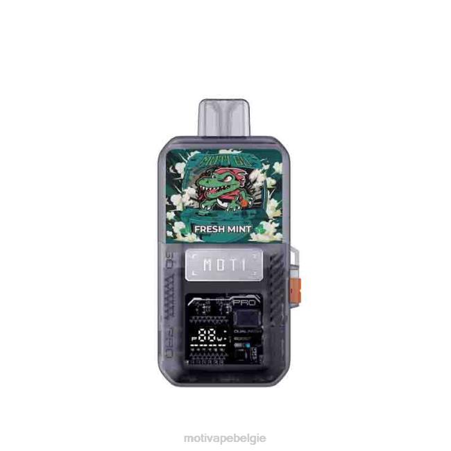 MOTI Go Pro wegwerppod+apparaat Frisse munt MOTI vape flavors België - DF4X80