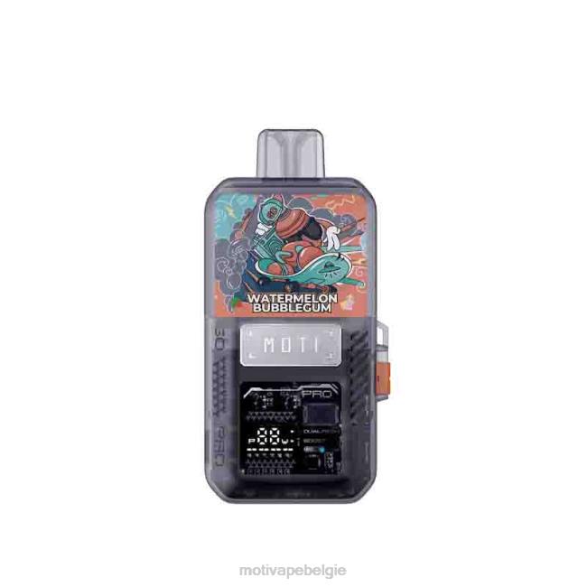 MOTI Go Pro wegwerppod+apparaat watermeloen kauwgom MOTI vape for sale - DF4X81