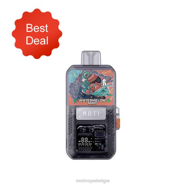 MOTI Go Pro wegwerppod+apparaat zwarte parel ijskoud MOTI vape kit België - DF4X86