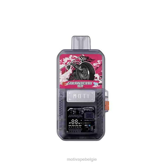MOTI Go Pro wegwerppod+apparaat zwarte parel ijskoud MOTI vape kit België - DF4X86