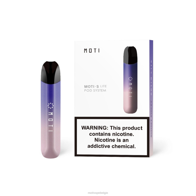 MOTI S Lite premium apparaat zonsondergang violet MOTI vape price - DF4X112