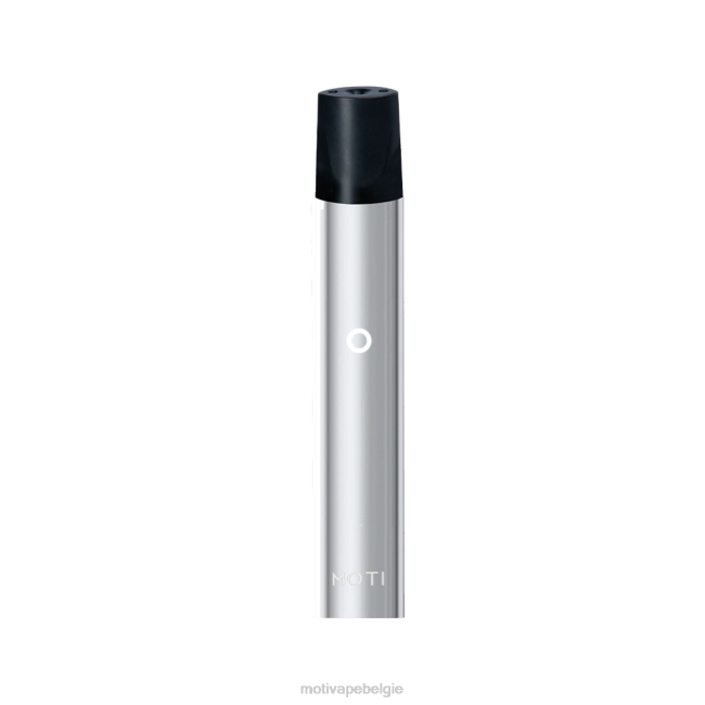 MOTI klassiek apparaat glanzend zilver MOTI vape België - DF4X117