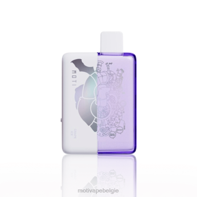MOTI Duo 9000 wegwerpvape (5%, 9000 trekjes) druiven ijs MOTI vape België - DF4X67