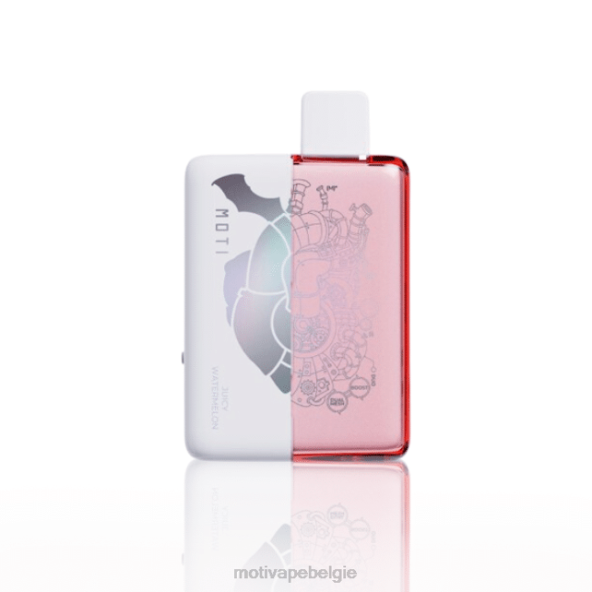 MOTI Duo 9000 wegwerpvape (5%, 9000 trekjes) sappige watermeloen MOTI vape flavors België - DF4X70
