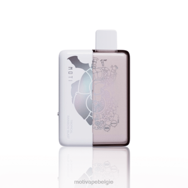 MOTI Duo 9000 wegwerpvape (5%, 9000 trekjes) tropische regenboogexplosie MOTI vape price - DF4X72