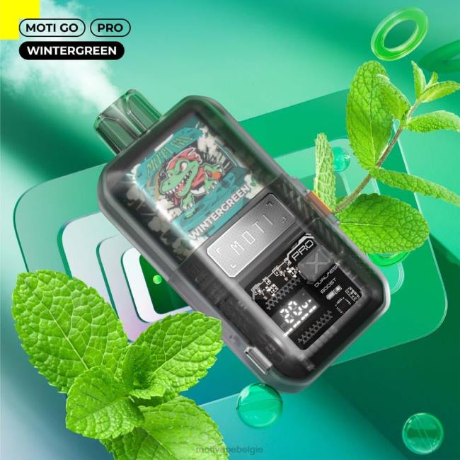 MOTI Go Pro wegwerpdamp (5%, 12.000 trekjes) ananas express MOTI vape België - DF4X17