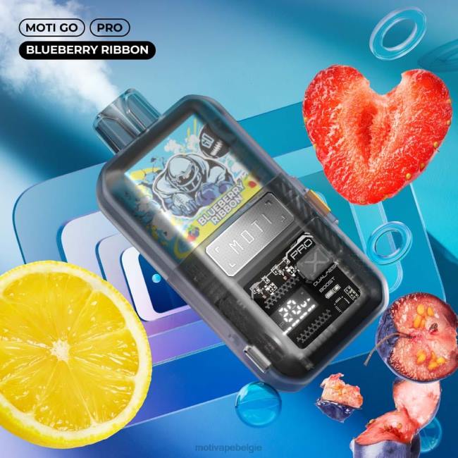 MOTI Go Pro wegwerpdamp (5%, 12.000 trekjes) ananas express MOTI vape België - DF4X17