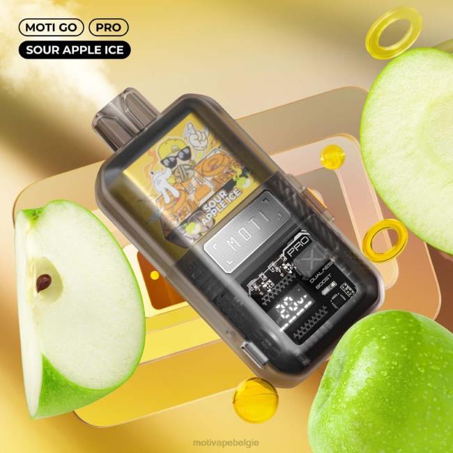MOTI Go Pro wegwerpdamp (5%, 12.000 trekjes) ananas express MOTI vape België - DF4X17