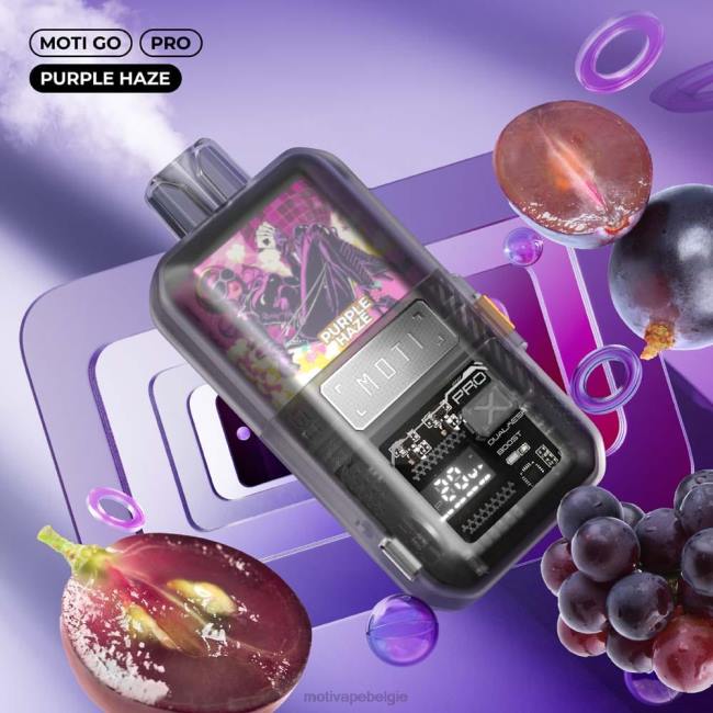 MOTI Go Pro wegwerpdamp (5%, 12.000 trekjes) paarse nevel MOTI vape amazon - DF4X19