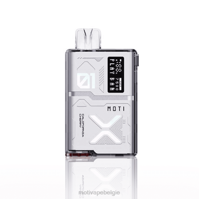 MOTI Play Bar 7500 wegwerpvape (5%, 7500 trekjes) Californische kers MOTI vape for sale - DF4X61