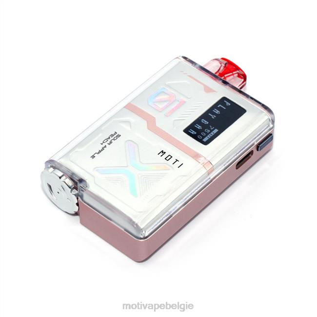 MOTI Play Bar 7500 wegwerpvape (5%, 7500 trekjes) zure appel perzik MOTI vape kit België - DF4X56