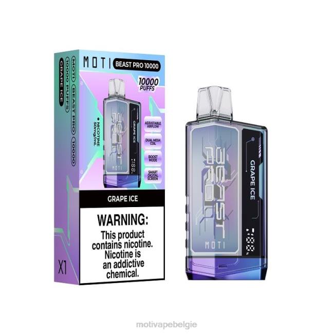 MOTI Beast Pro wegwerpdamp (5%, 10.000 trekjes) bosbessen perzik gummy MOTI vape amazon - DF4X39